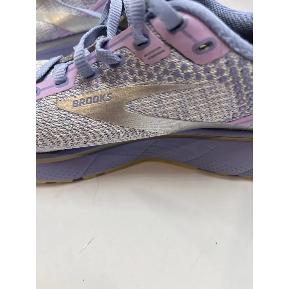 Brooks Women’s Running Shoes Size 9.5 B Gray Lavender Purple Athletic Sneakers